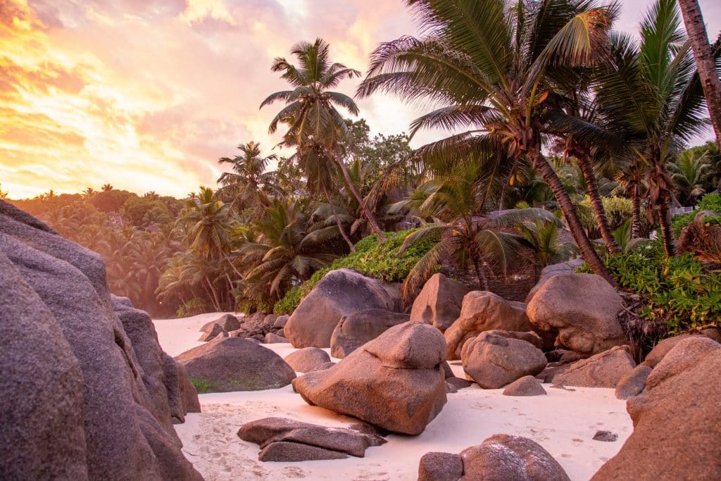 Anse Source d'Argent Seychelles - Rochers de granit